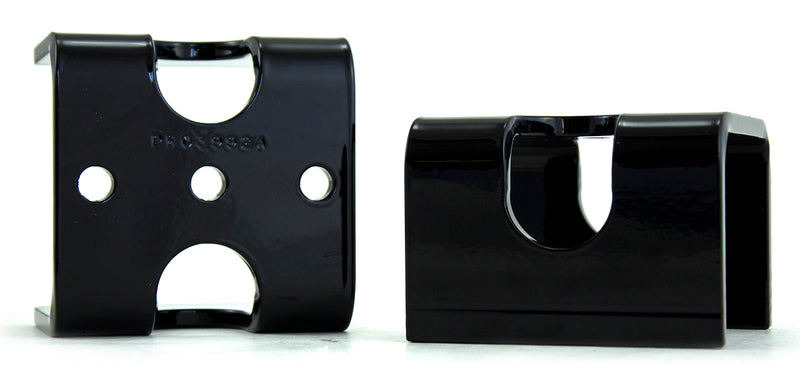 A pair of Air Lift Performance mounting brackets.