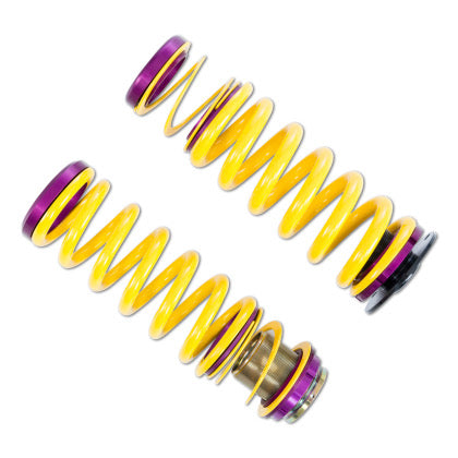 2 vehicke suspension yellow height adjustable springs 