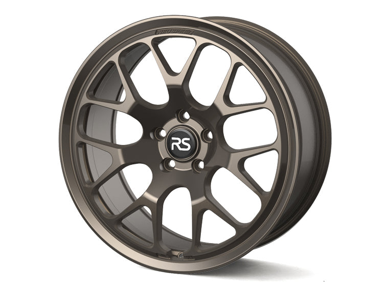Neuspeed split Y spoke profile automotive alloy wheel in a gloss bronze finish.