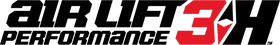 Air Lift Performance 3H black and red logo.
