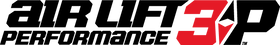 Air Lift Performance 3P black and red company logo.