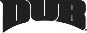 DUB black company logo.