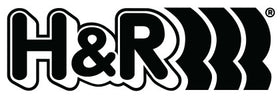 H&R Springs black and white logo