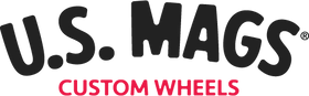 US Mags red and black company logo.