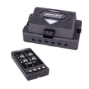 Airline pressure controller with digital display on a white background