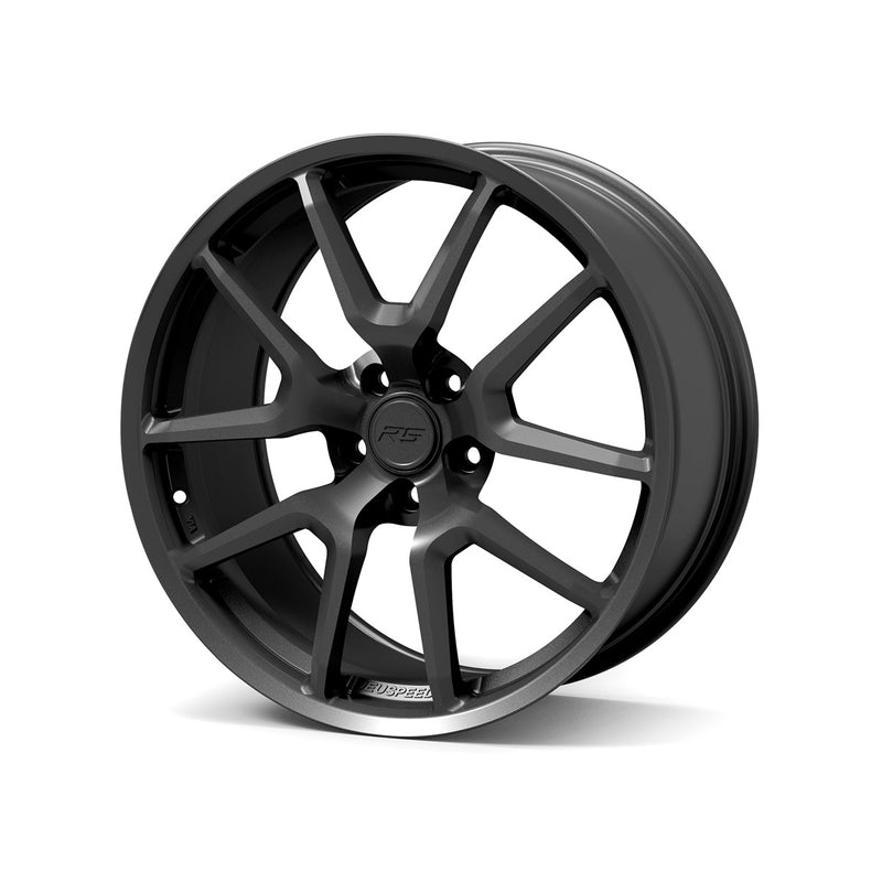 Neuspeed Wheels satin graphite 5-Y spoke alloy wheel on a white background