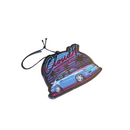 ACloud 9 Automotive Brand  air freshner shpwing Cloud 9 company logo and blue porsche.