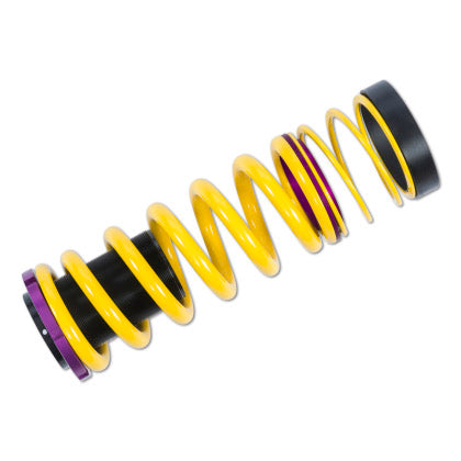 1 yellow vehicle suspension height adjustable spring