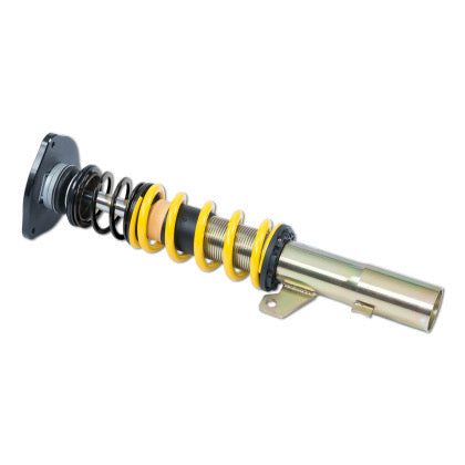 Single assembled vehicle suspension adjustable coilover