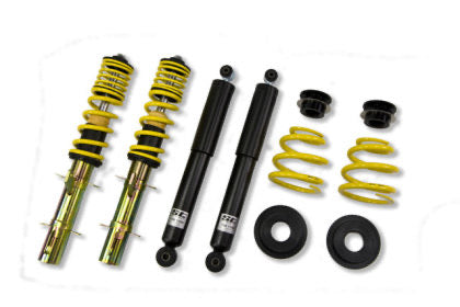Vehicle adjustable coilovers, struts and springs