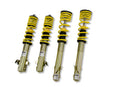 Four vehicle suspension adjustable coilovers