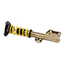 Single assembled vehicle suspension coilover strut