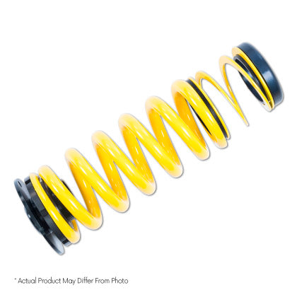 Single yellow suspension lowering spring