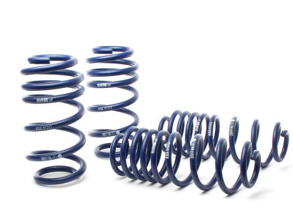 4 vehicle suspension blue lowering springs