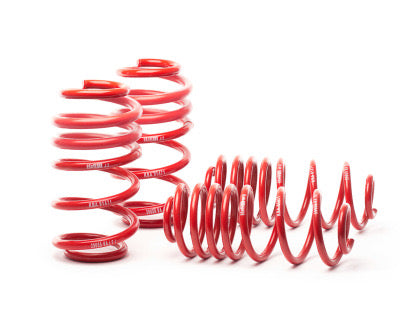 4 vehicle suspension red lowering springs