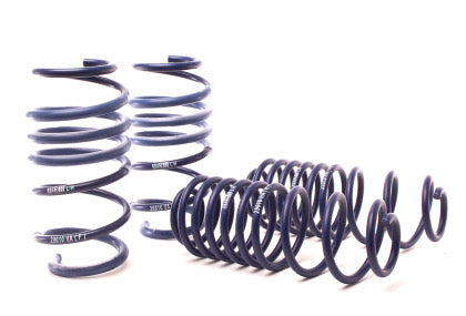 4 vehicle suspension blue lowering springs