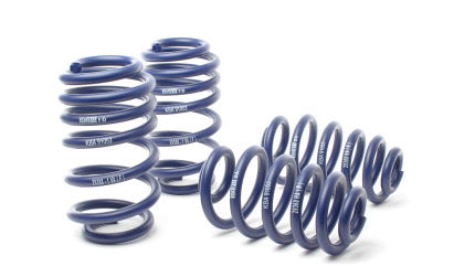 4 vehicle suspension blue lowering springs