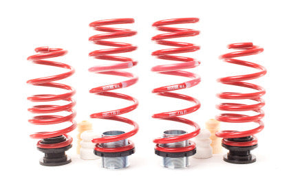 4 vehicle suspension red shock springs
