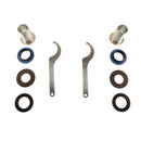 2 coilover adjustment tools and fittings.