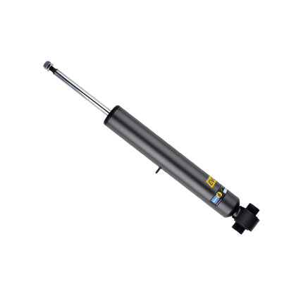 Gray bodied vehicle suspension coilover strut