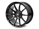 Neuspeed 10 spoke automotive alloy wheel in a gloss black finish.