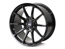 Neuspeed 10 spoke automotive aluminum wheel in a gloss black finish.