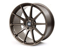 Neuspeed 10 spoke automotive aluminum wheel in a satin bronze finish.