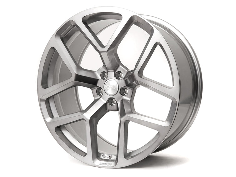 Neuspeed lightweight 10 spoke alloy automotive wheel in gloss silver platinum finish