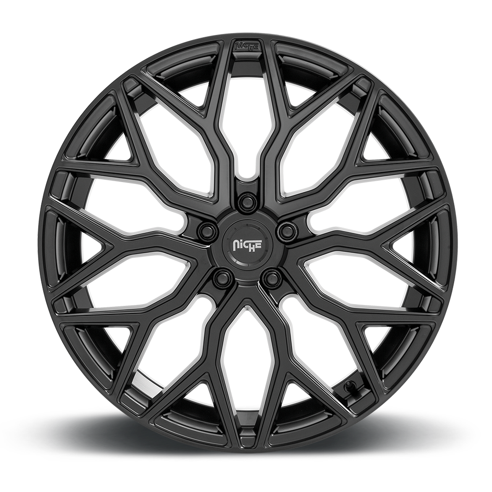 【mazzani】 Niche Mazzanti Matte Black Wheels | 22x10 | Cloud9ab.com